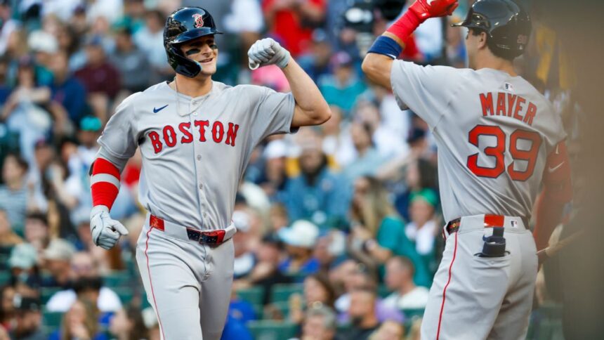 Anthony conecta HR con Red Sox: ¡Primer jonrón y victoria ante Marineros!