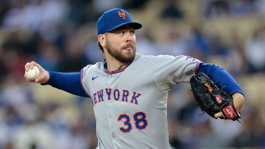 Mets: Tylor Megill a la lista de lesionados por esguince en el codo