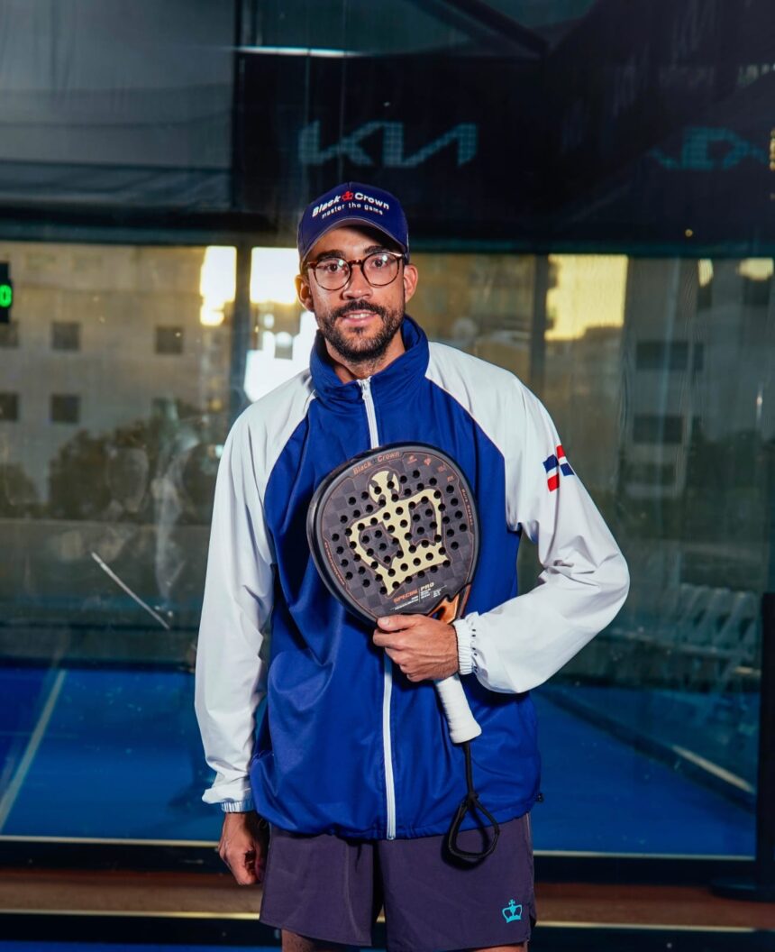 Rafael Pérez: Dominicano con doble certificación internacional en pádel
