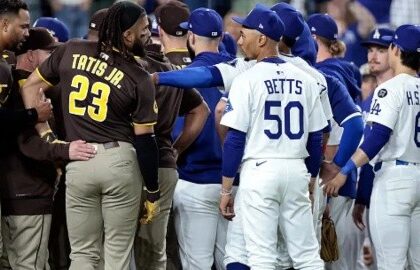 MLB Sanciona a Suárez por Bolazo a Ohtani; Managers También Castigados