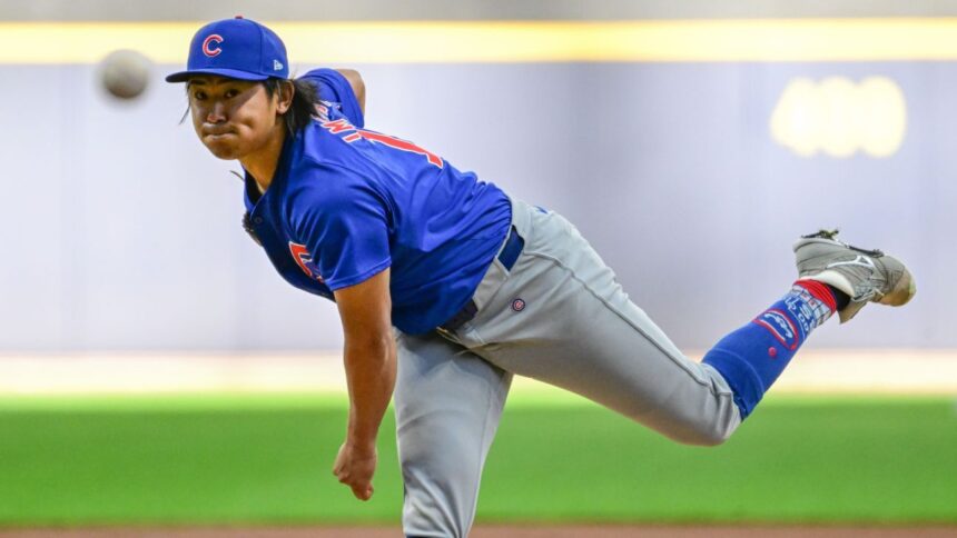 Imanaga Regresa: Lanzador de los Cubs Refuerza Rotación en St. Louis