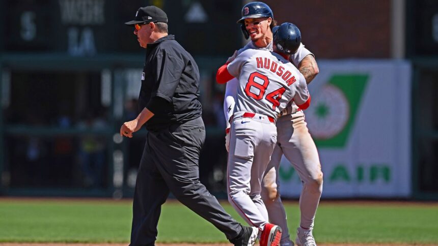 Duran y Cora expulsados en derrota de Red Sox ante Giants: MLB