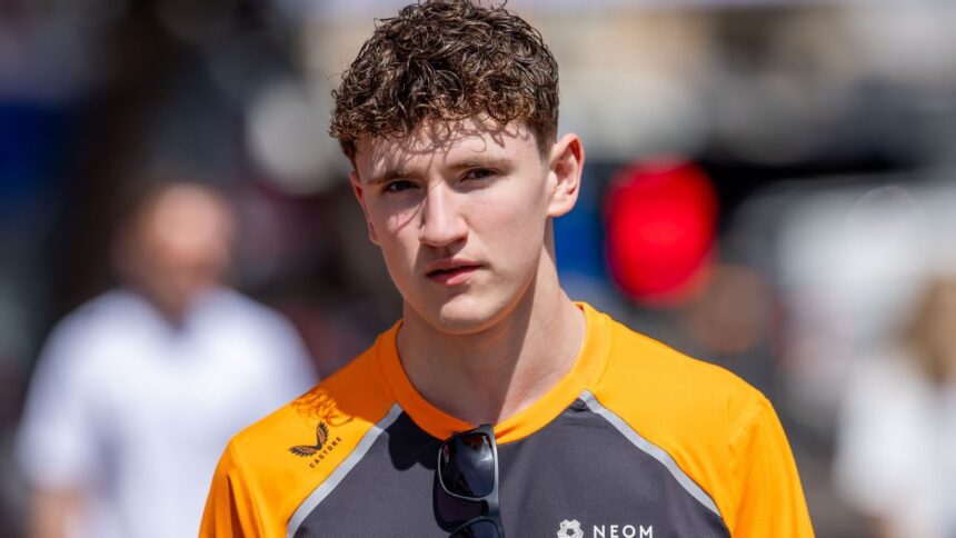 Dunne reemplaza a Norris en práctica del GP Austria F1: McLaren apuesta joven