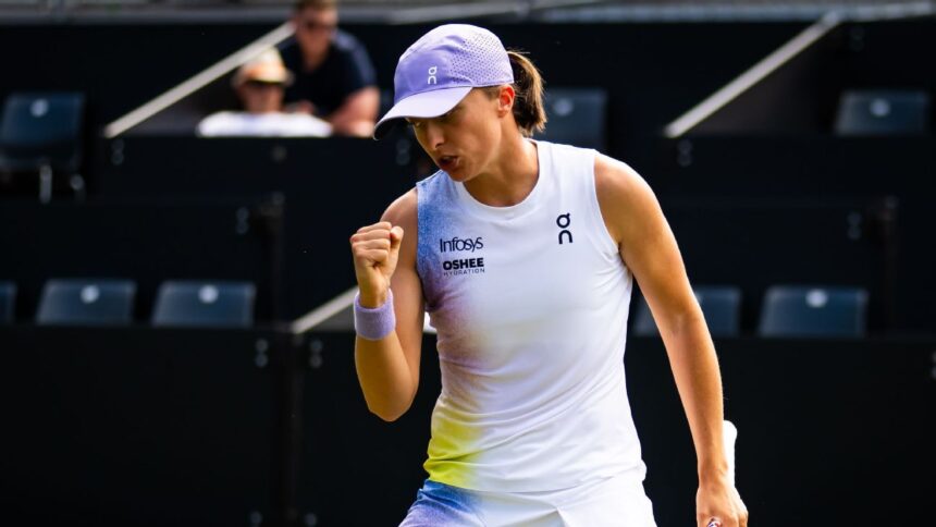 Paolini y Swiatek avanzan en Bad Homburg; Osaka cae ante Navarro