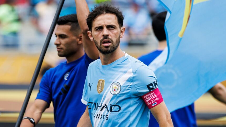 Bernardo Silva: "Ser capitán del City, un honor"