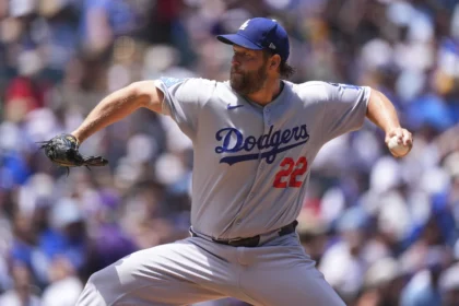 Kershaw a 3 ponches de 3,000 y Ohtani impulsa a Dodgers sobre Rockies