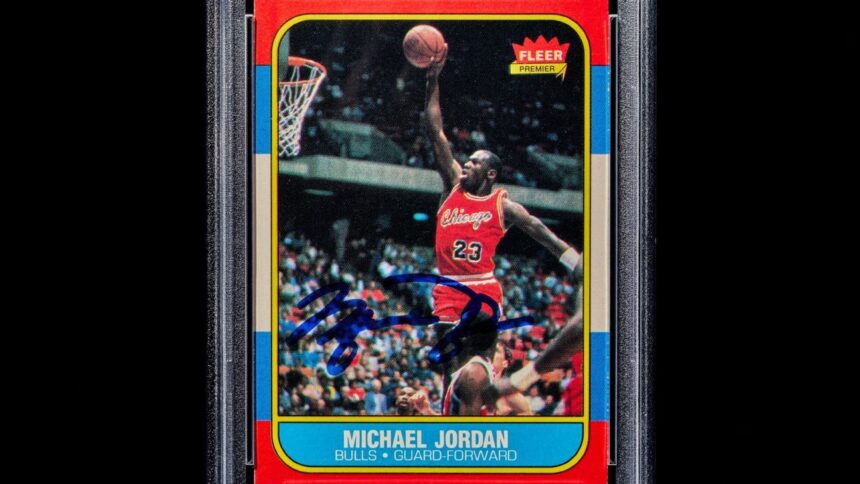 Jordan Rookie Autografiada Alcanza Cifra Récord: $2.5 Millones en Subasta
