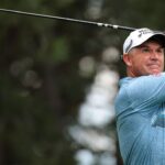 Harrington y Cink lideran el US Senior Open, Hensby acecha