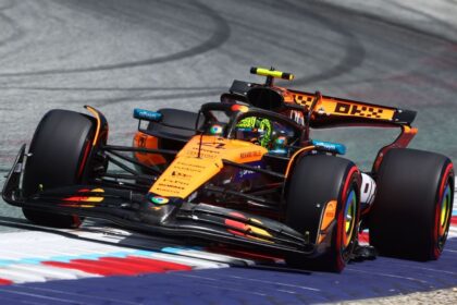 Norris Domina Práctica del GP Austria, Adelanta a Piastri y Desafía a Verstappen