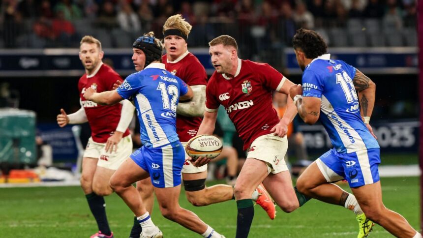 Lions arrasan a Western Force: Russell brilla y el equipo muestra su poderío