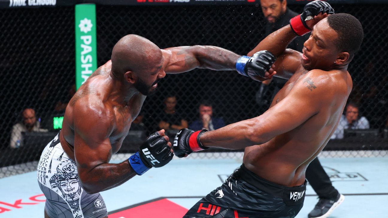 Rountree Jr. Domina a Hill: Doble Derribo y Victoria Unánime en UFC ...
