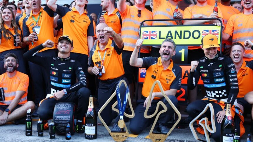 Horner: McLaren, como "dos coches haciendo el amor" en Austria, imparables
