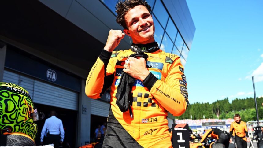 Norris Exhibe Carácter en Austria: McLaren Celebra Dominio en F1