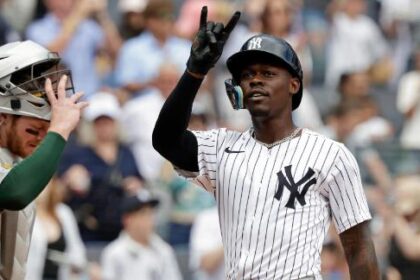 Yankees arrasan a Athletics: Judge y Chisholm Jr. lideran paliza con jonrones