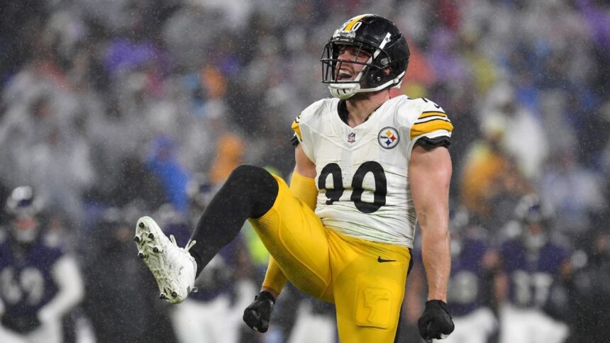 Steelers en la Mira: Equipos Exploran Fichaje de TJ Watt, Estrella Defensiva