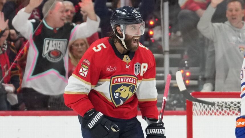 Ekblad se queda en Florida: Análisis del contrato y nota en la agencia libre NHL 2025