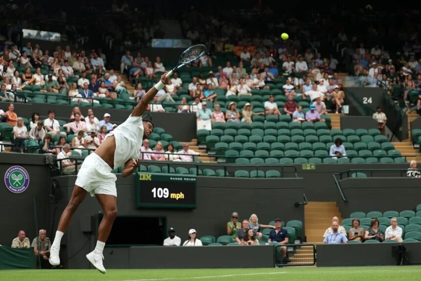 Mpetschi Perricard Bate Récord: Saque Más Rápido en la Historia de Wimbledon