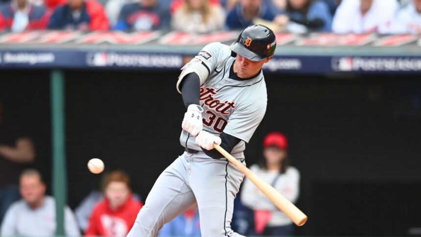Tigers colocan a Kerry Carpenter en IL por lesión en el muslo