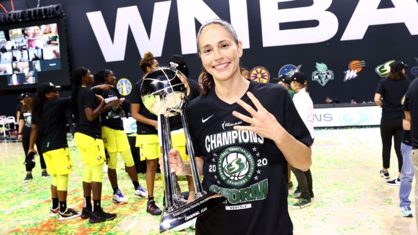 Storm honrará a Sue Bird con estatua: leyenda WNBA inmortalizada en Seattle