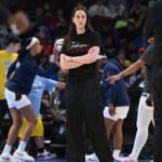 Clark se pierde 4to partido vs Aces: Lesión deja fuera a estrella de Fever