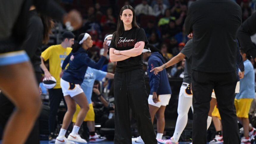Clark se pierde 4to partido vs Aces: Lesión deja fuera a estrella de Fever