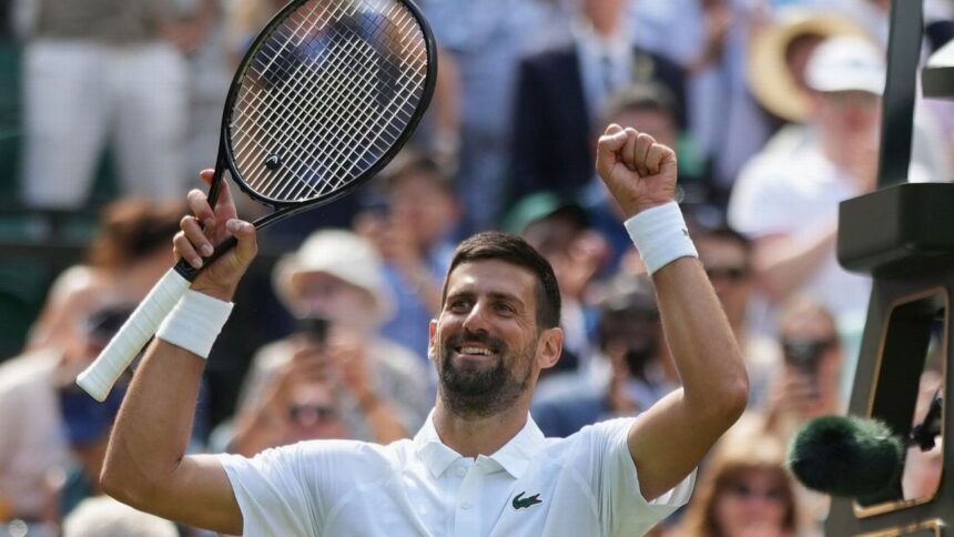 Djokovic Impone Récord en Wimbledon: 19 Veces en Tercera Ronda