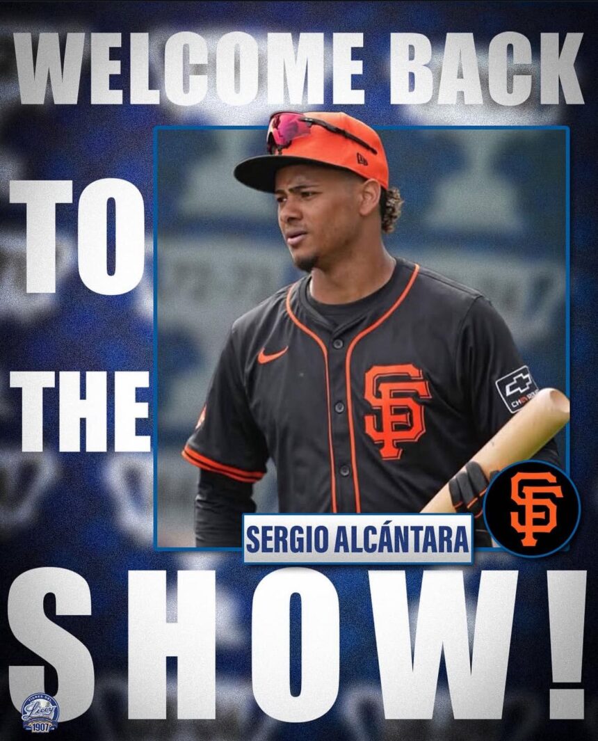 Alcántara Regresa a MLB: Gigantes de San Francisco Refuerzan el Infield