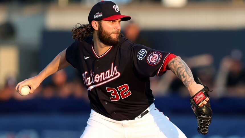 Nacionales: Trevor Williams a la IL por lesión en el codo; Ruiz regresa