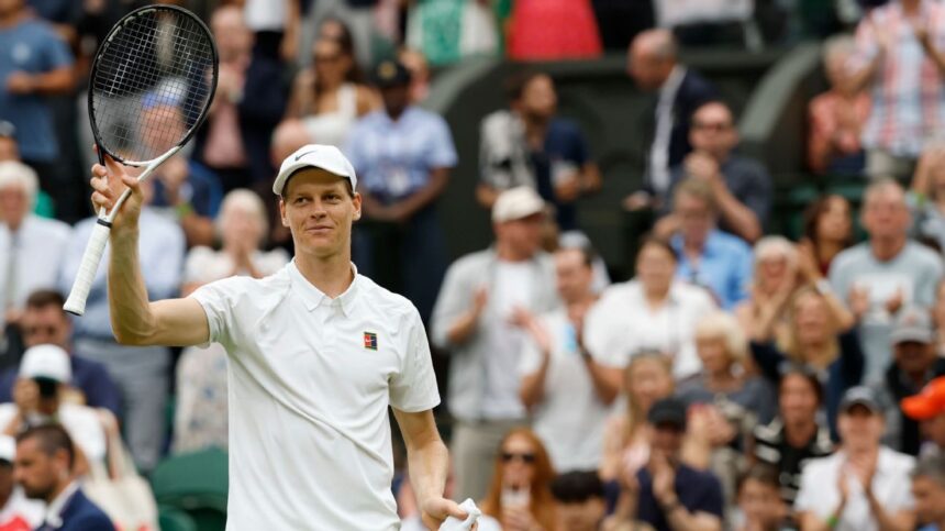 Sinner Imparable en Wimbledon: Avanza sin Ceder Servicio y en Gran Forma