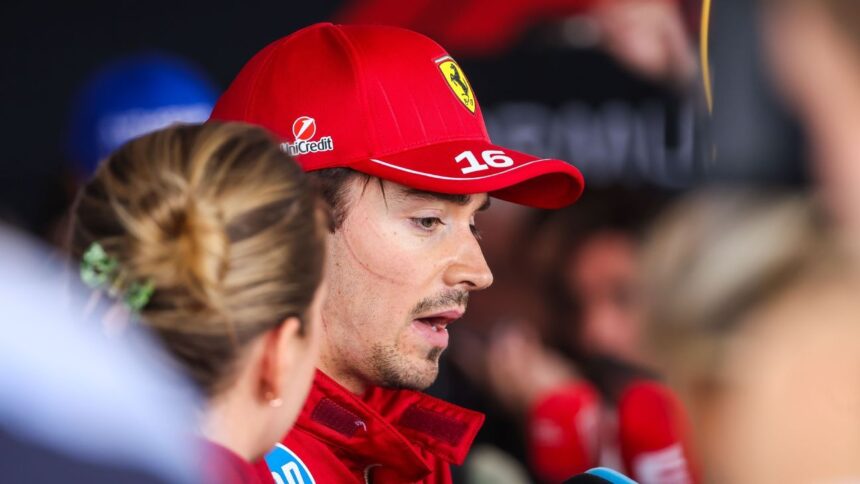 Leclerc se Culpabiliza Tras Mala Clasificación en GP Británico de F1