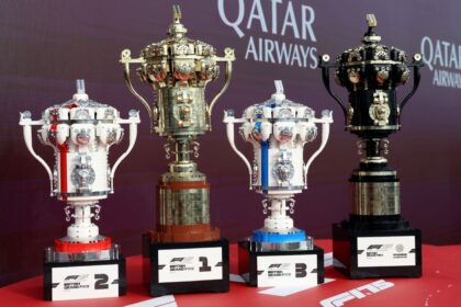 Lego crea trofeos para el GP de Gran Bretaña de F1: ¡Modelos coleccionables!