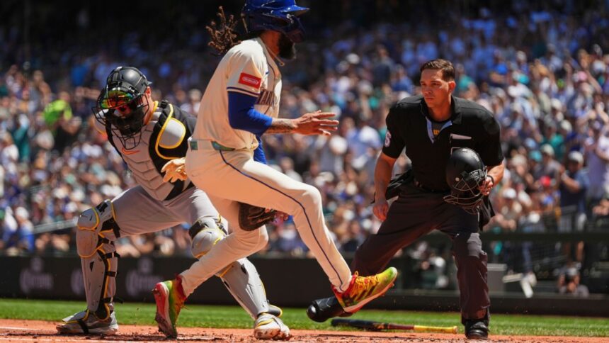Oneil Cruz: Cañonazo de 105.2 mph del jardinero de los Pirates fulmina a Crawford