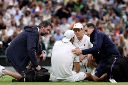 Sinner avanza en Wimbledon tras lesión de Dimitrov: Cuartos de final asegurados