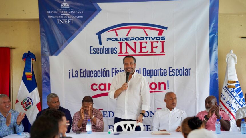 INEFI Construirá Moderno Polideportivo Techado en Los Mina, Santo Domingo