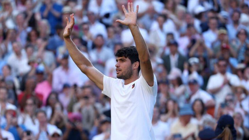 Alcaraz avanza a semis de Wimbledon: Aplasta a Norrie y busca título