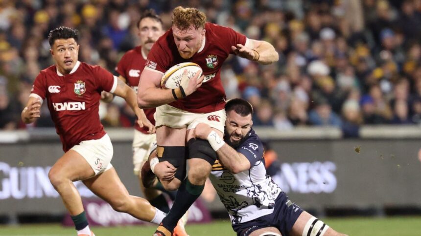 Lions Vencen a Brumbies: ¿Preocupación Wallabies ante el Rugby Británico?