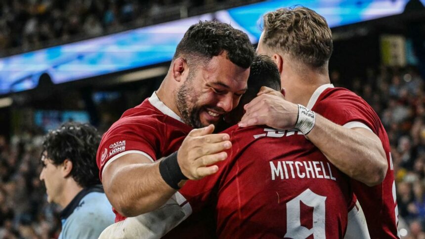 Lions sufren ante Waratahs: Victoria poco convincente en Australia