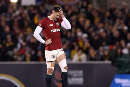 Kinghorn: Lesión en victoria de Lions no grave; Farrell respira