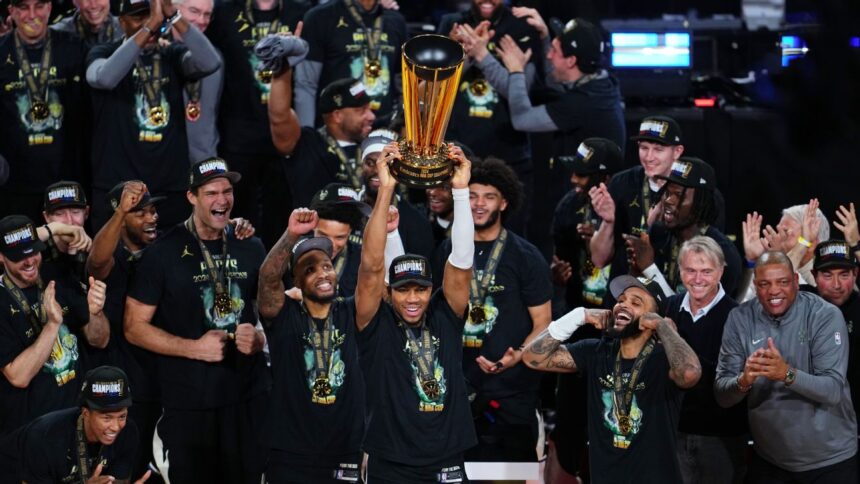 NBA revela grupos para la Copa NBA 2025-26: Milwaukee defiende el título