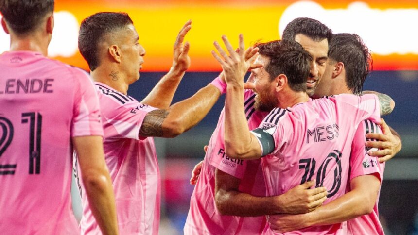 Messi rompe récords en la MLS: Doblete impulsa al Inter Miami a la victoria
