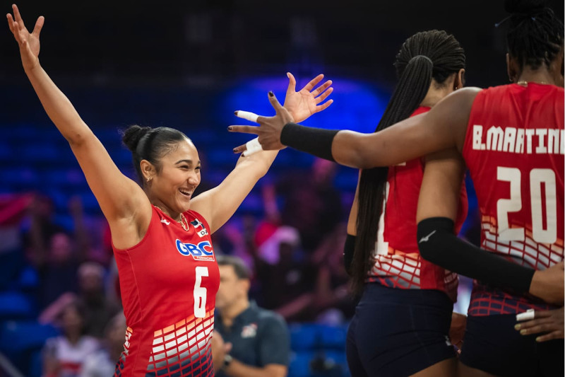 Reinas del Caribe dominan a Tailandia 3-0 en la VNL y cortan racha