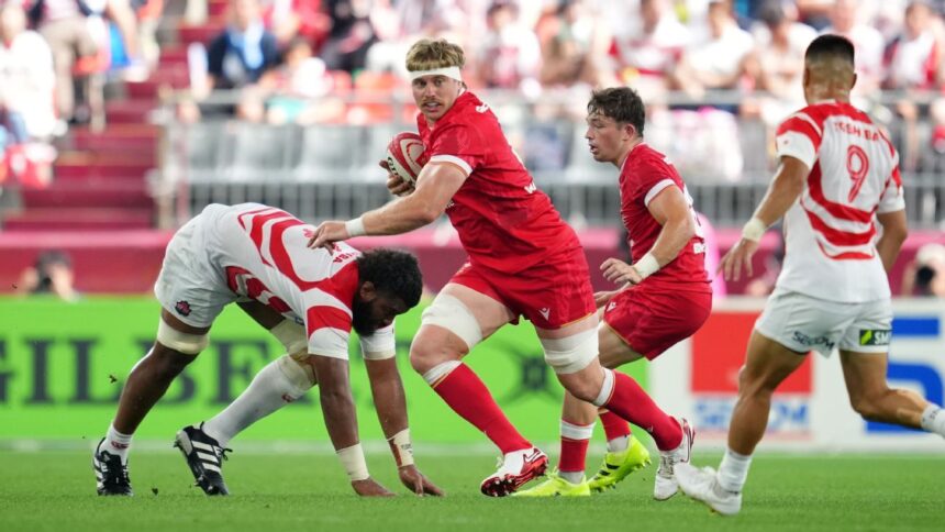 Gales vence a Japón y rompe racha de 18 derrotas consecutivas
