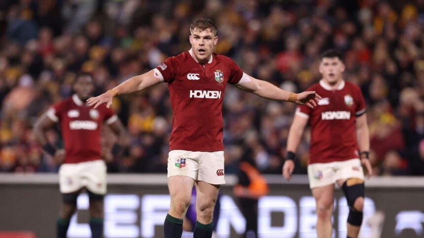 Ringrose Fuera del Primer Test Lions vs Australia por Conmoción