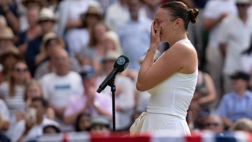 Anisimova: Emotivo discurso en Wimbledon tras derrota, agradece a su madre