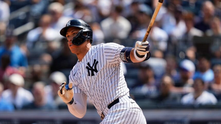 Judge bate 350 HRs más rápido, pero Yankees caen ante Cubs