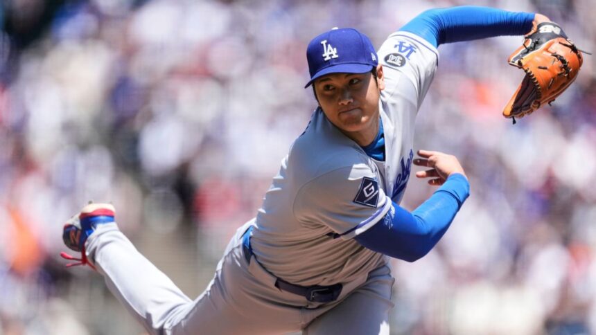 Ohtani Brilla: 3 Innings Sin Anotaciones vs. Gigantes Para Dodgers