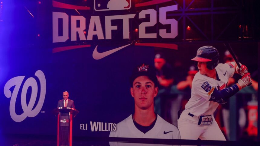 Sorpresas en el Draft MLB: Nationals y Angels Remecen la Primera Ronda