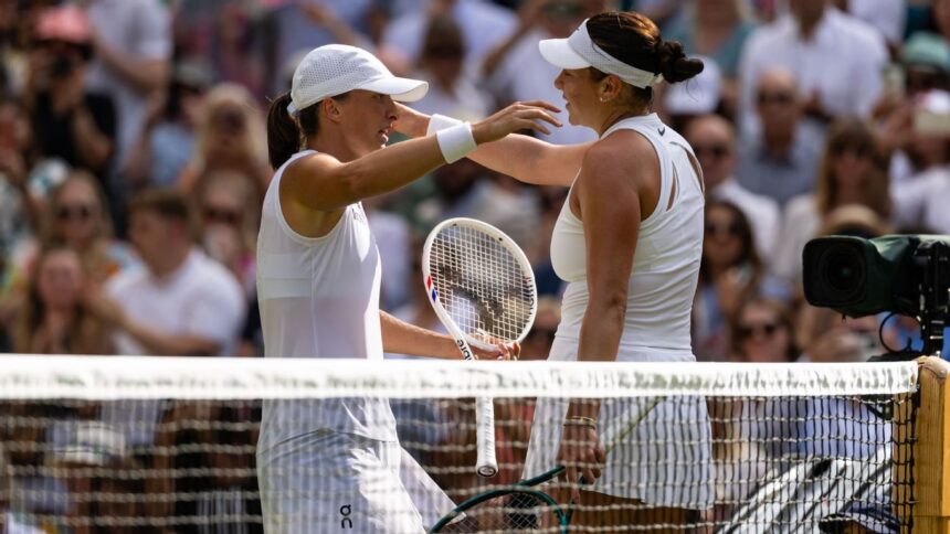 Swiatek asciende al #3 tras Wimbledon; Sinner sigue líder ATP