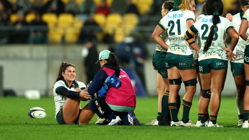 Caslick y Palu en duda para el Mundial de Rugby: Wallaroos en alerta