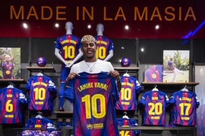 Lamine Yamal: "Haré mi camino", tras heredar el '10' de Messi en el Barça